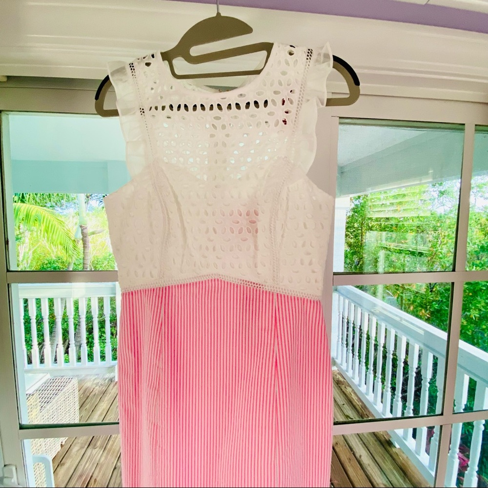 Lilly Pulitzer Maya Shift Dress Pink Tropics NWT - Picture 7 of 12